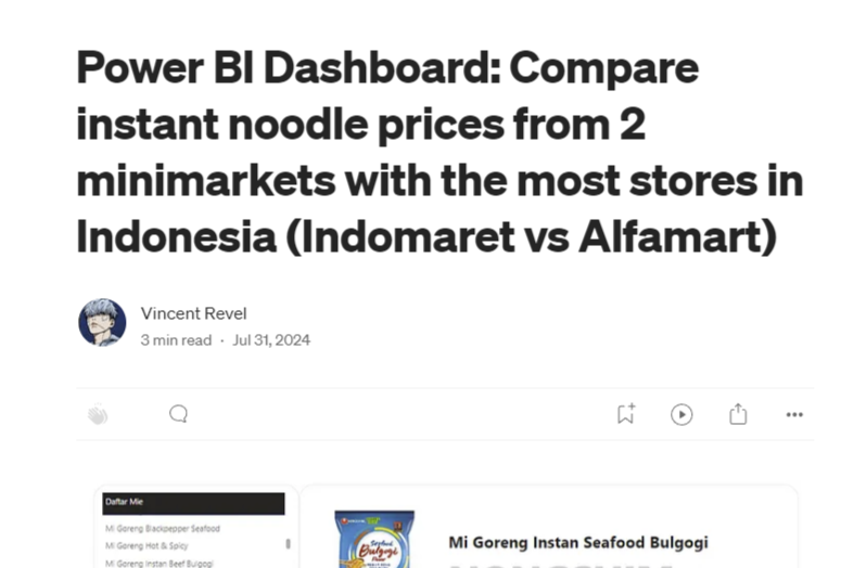 noodles dashboard blog